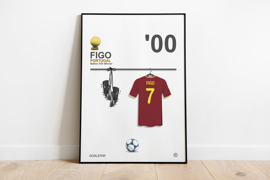 Luis Figo - Ballon d'Or Winner 2000