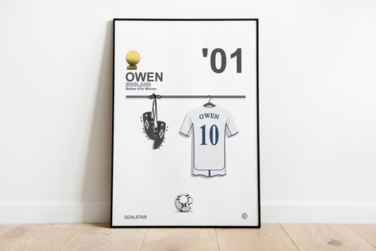 Michael Owen - Ballon d'Or Winner 2001