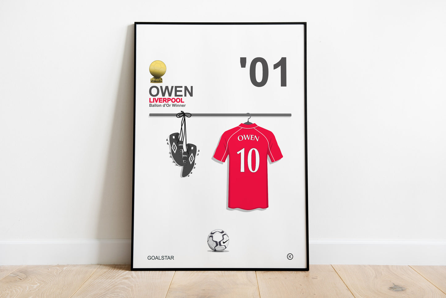 Michael Owen - Ballon d'Or Winner 2001