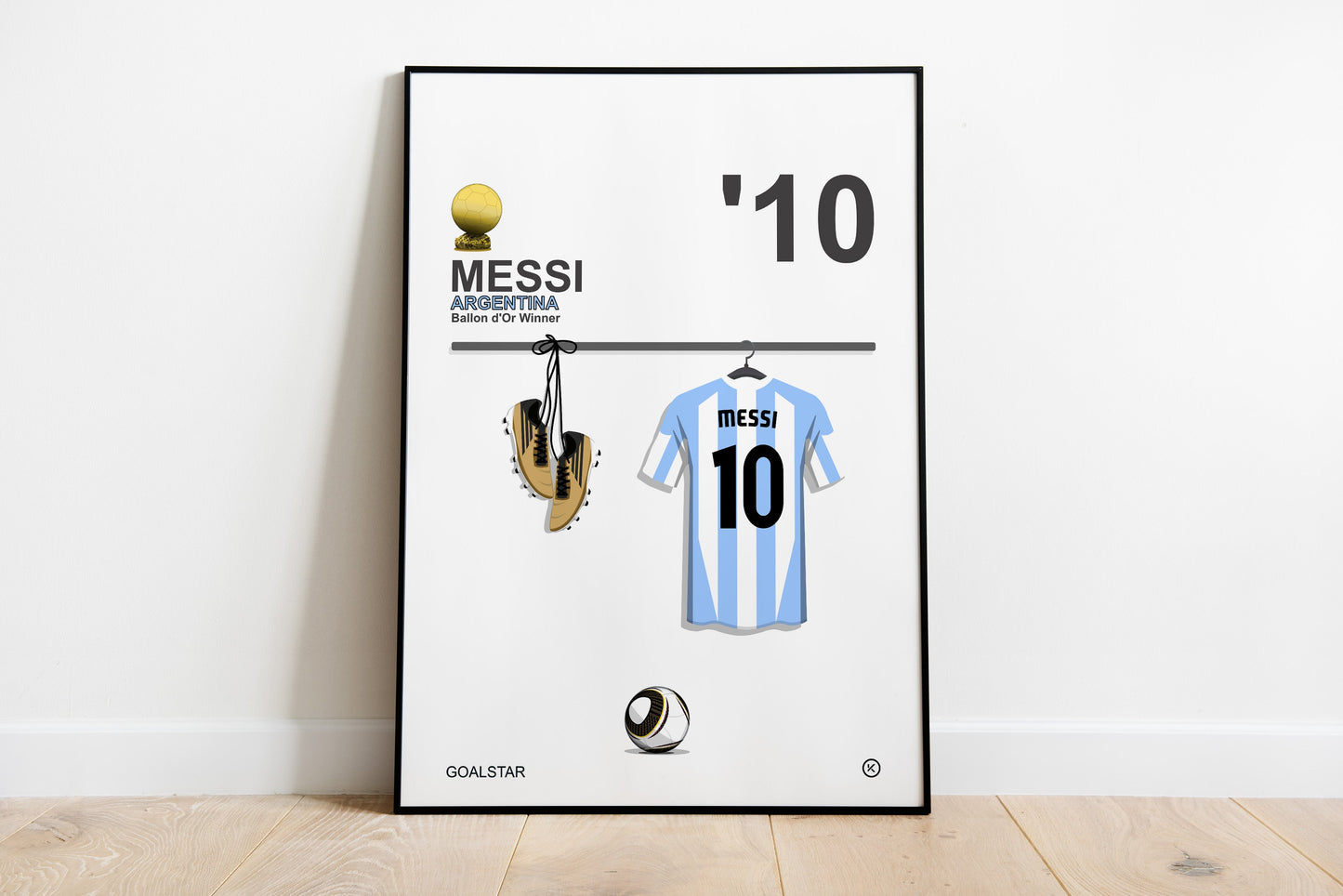 Leo Messi - Ballon d'Or Winner 2010