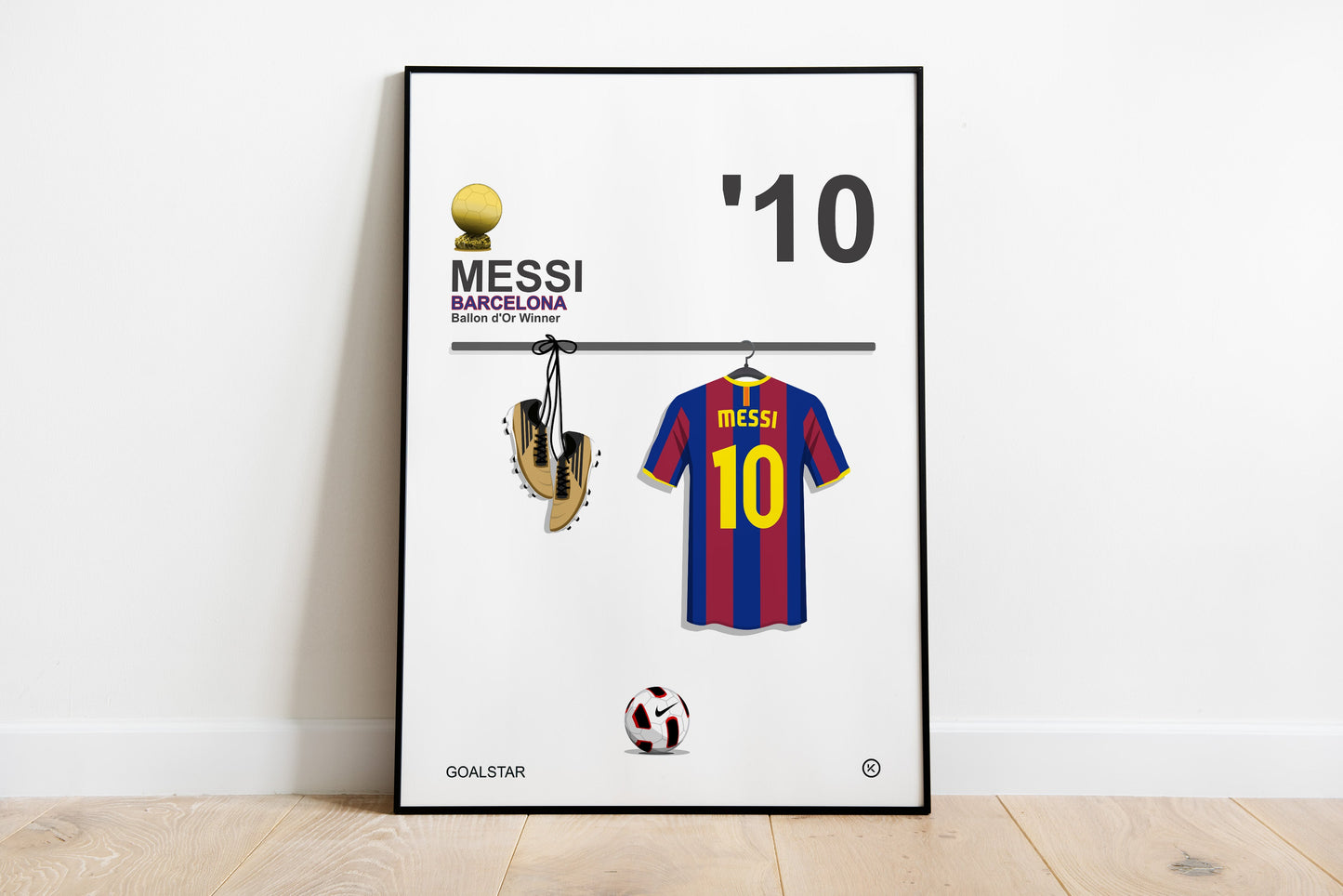 Leo Messi - Ballon d'Or Winner 2010