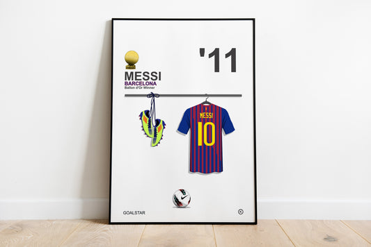 Leo Messi - Ballon d'Or Winner 2011