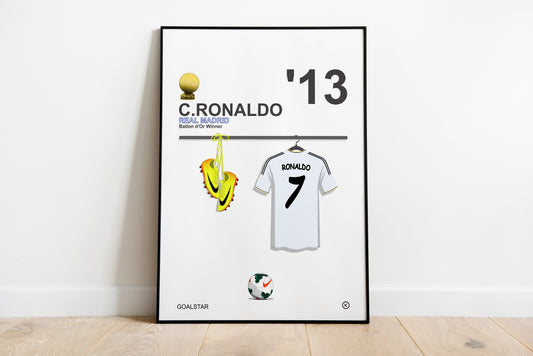 Cristiano Ronaldo - Ballon d'Or Winner 2013