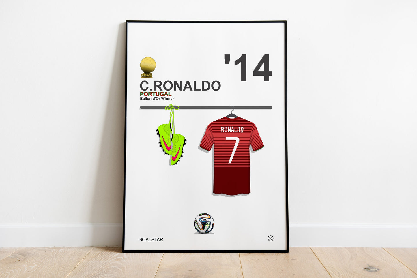 Cristiano Ronaldo - Ballon d'Or Winner 2014