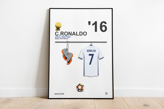 Cristiano Ronaldo - Ballon d'Or Winner 2016