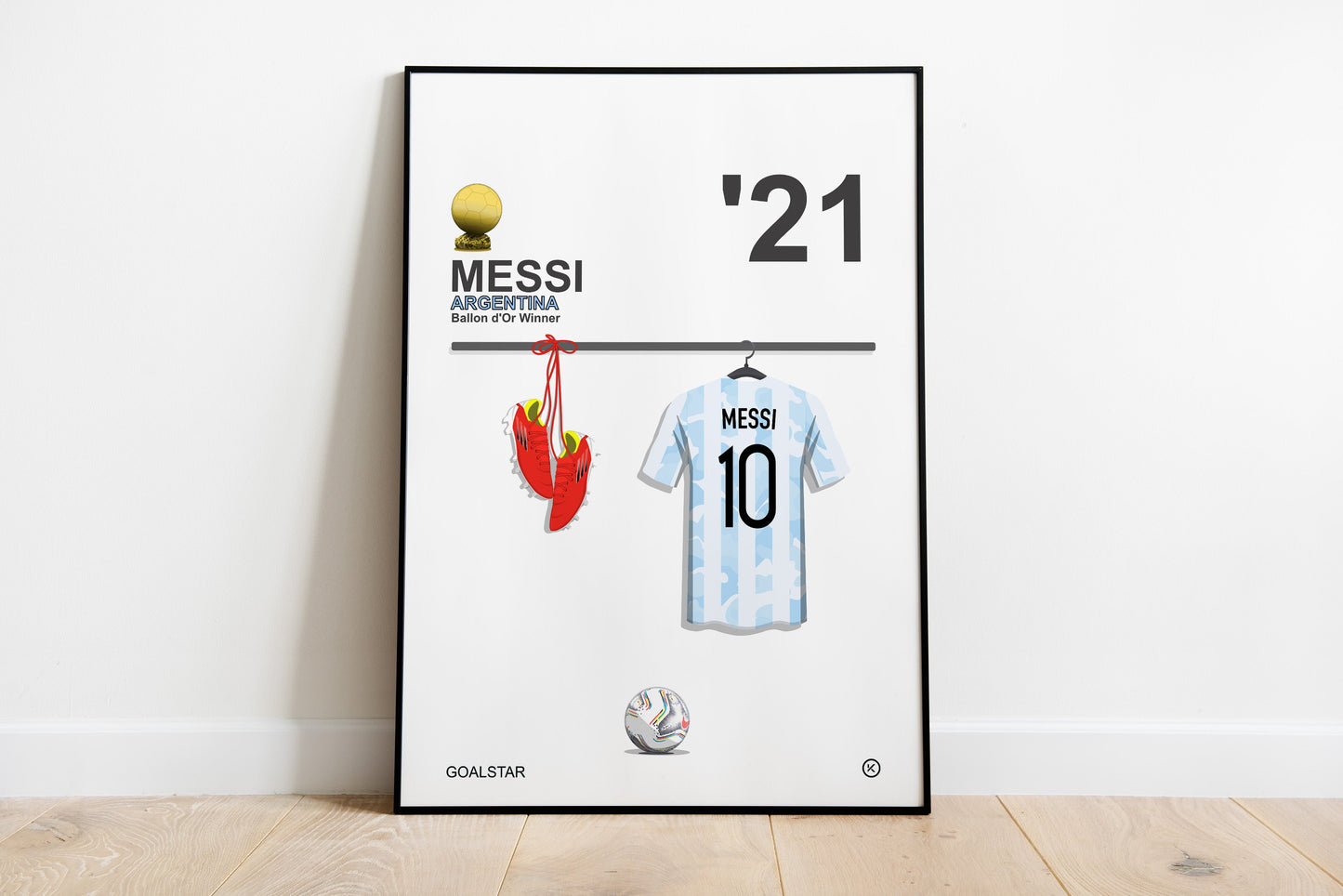Leo Messi - Ballon d'Or Winner 2021