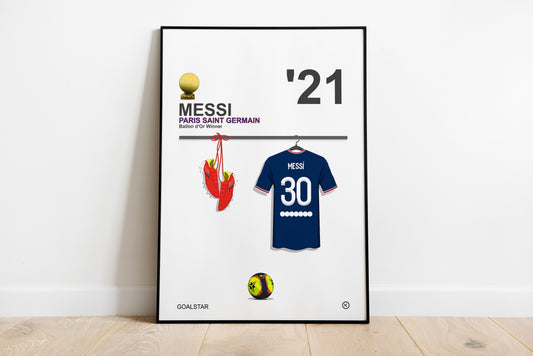 Leo Messi - Ballon d'Or Winner 2021