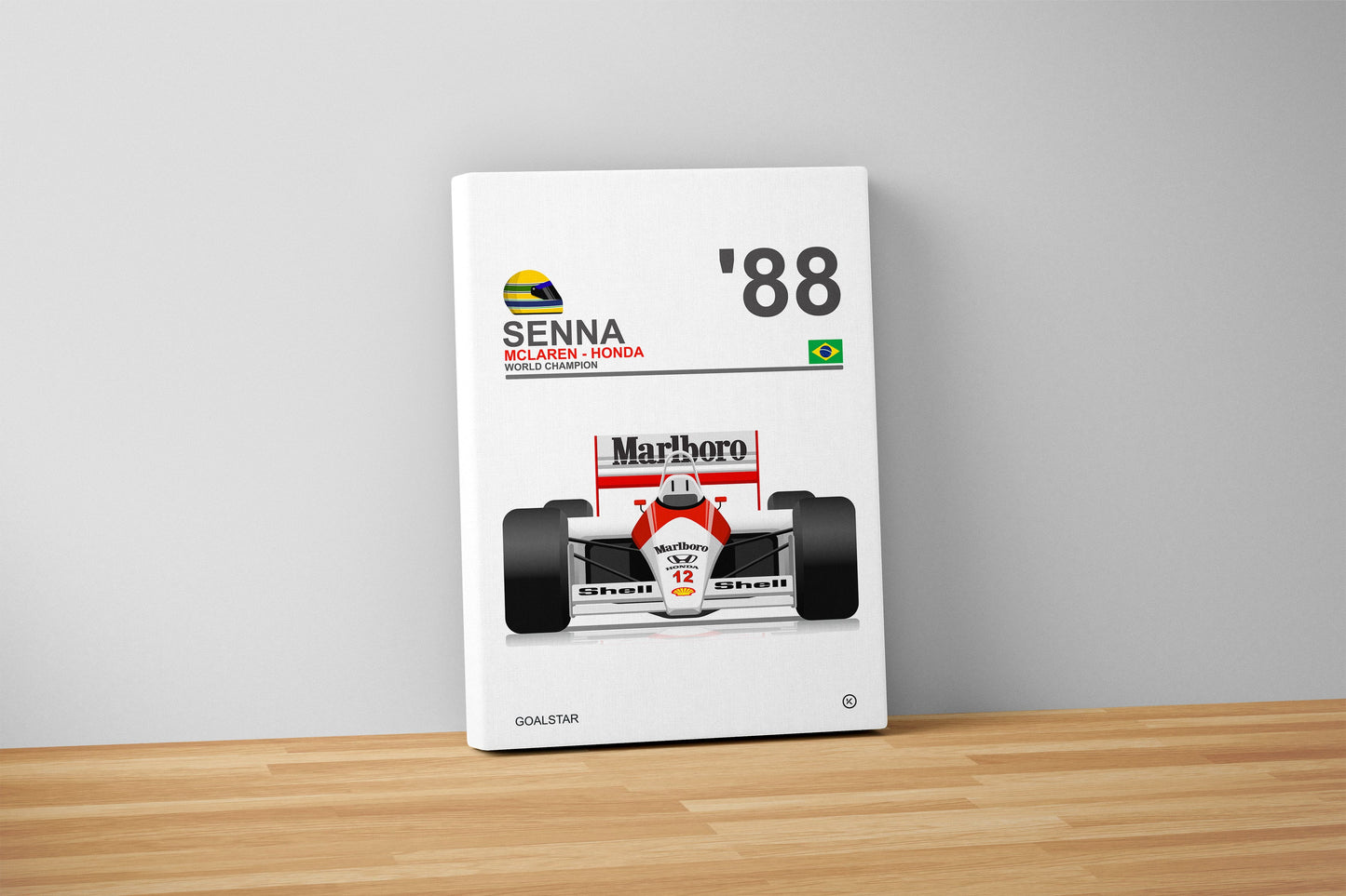 Ayrton Senna - F1 World Champion 1988