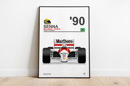 Ayrton Senna - F1 World Champion 1990
