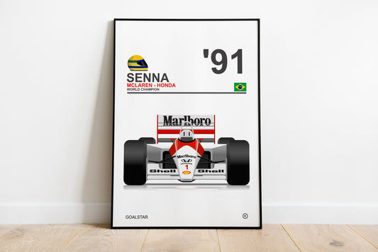 Ayrton Senna - F1 World Champion 1991