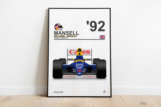Nigel Mansell - F1 World Champion 1992